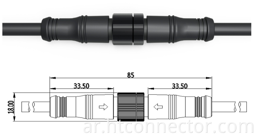 IP68 Waterproof connector